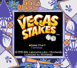 Vegas Stakes screenshot 4 for GameBoy